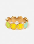 Elevated Faith Smiley Enamel Ring