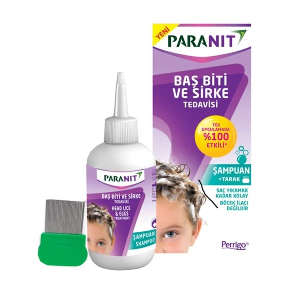 Paranit Lice Shampoo - 100% Effective Head Lice Treatment in One Application - 3.38 fl oz
