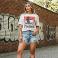 "Somebody's Problem" Vintage 90s Country T-Shirt – Retro Western Smoking Graphic Tee, Premium 100% Cotton Music Festival Top, Soft Lived-In Heavyweight Country Concert Shirt, Made in USA