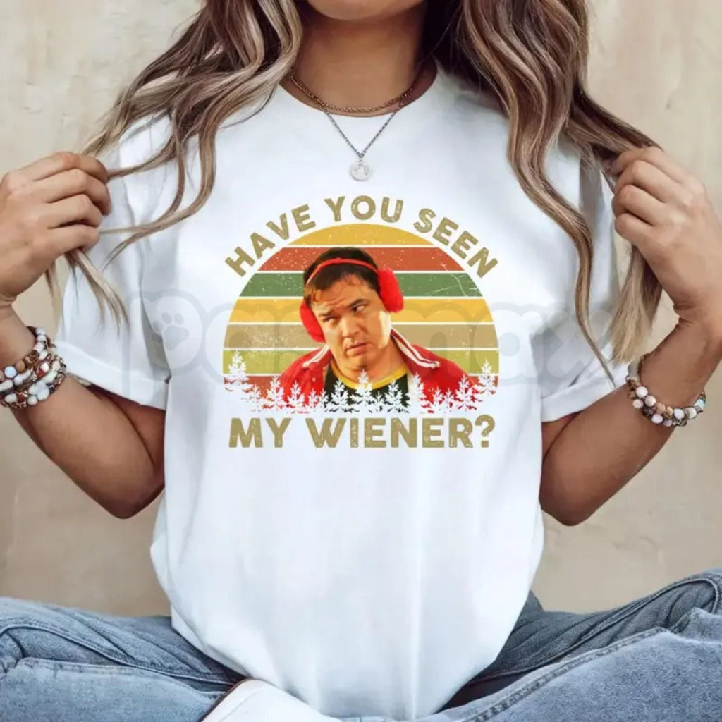 "Something About Mary" Have You Seen My Wiener T-Shirt – Funny 90s Comedy Movie Graphic Tee, Premium 100% Cotton Warren Quote Top, Soft Lived-In Heavyweight Sarcastic Nostalgia Shirt, Made in USA