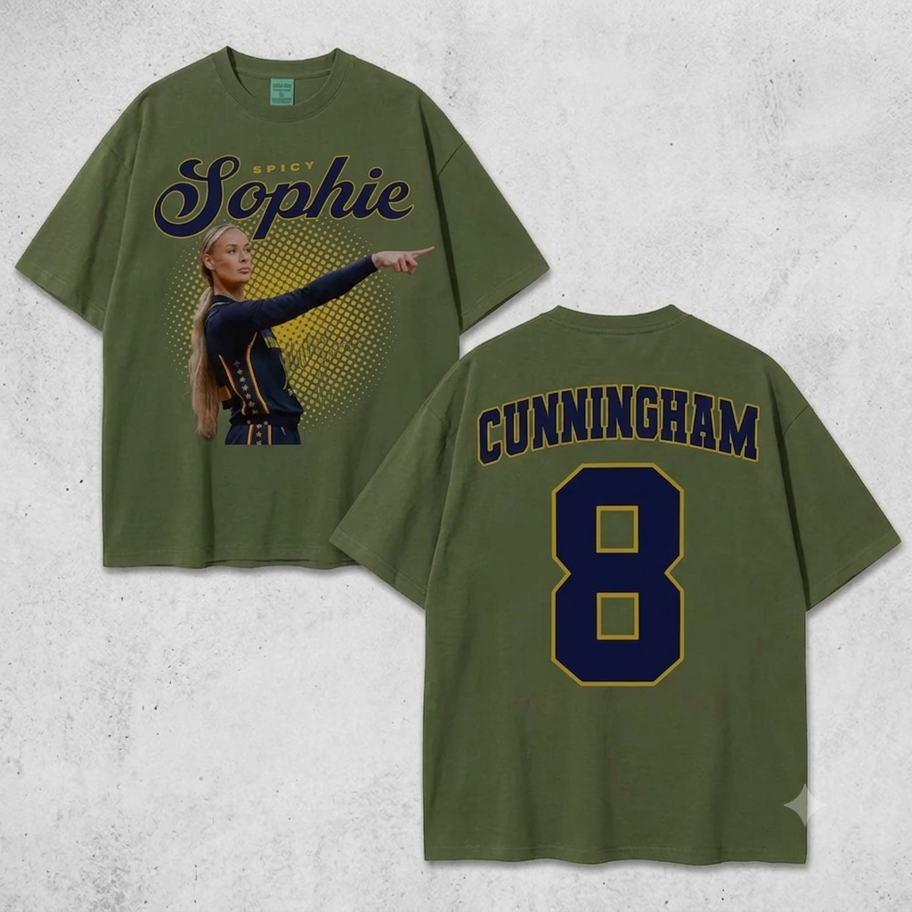 Sophie 8 Two-Sided Basketball Graphic Tee – Retro Gameday Hoops Fan Unisex Double-Sided T-Shirt