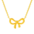 SORI STYLE Elegant Bow Pendant Necklace.. — main product shot
