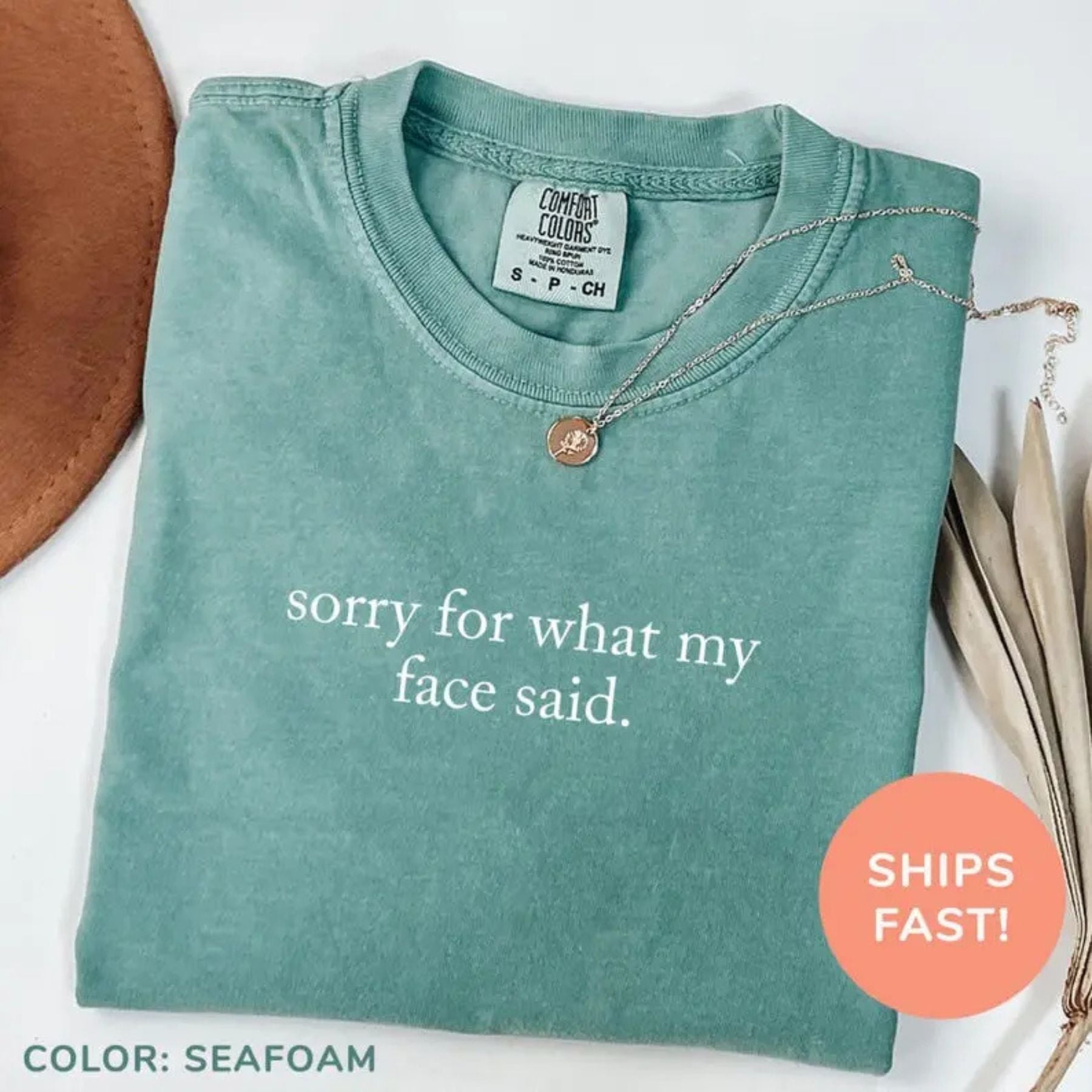 Pasimax 'Sorry For What My Face Said' Shirt — main product shot