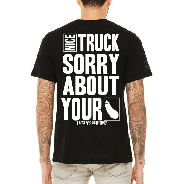 Luckless Outfitters Nice Truck Sorry About Your Pickle Tee — lifestyle context