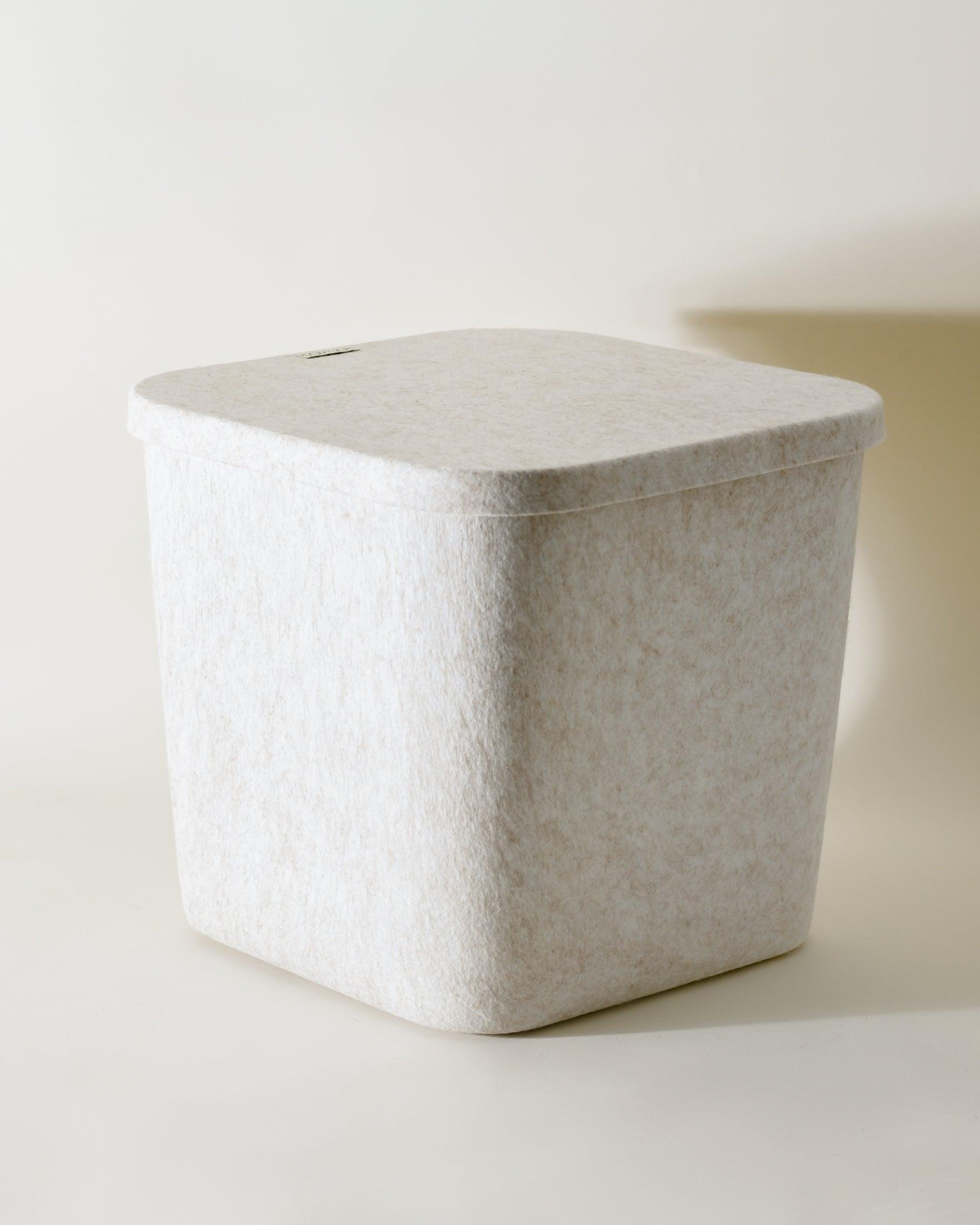 The Sculpted Bin - Original with Lid – SortJoy