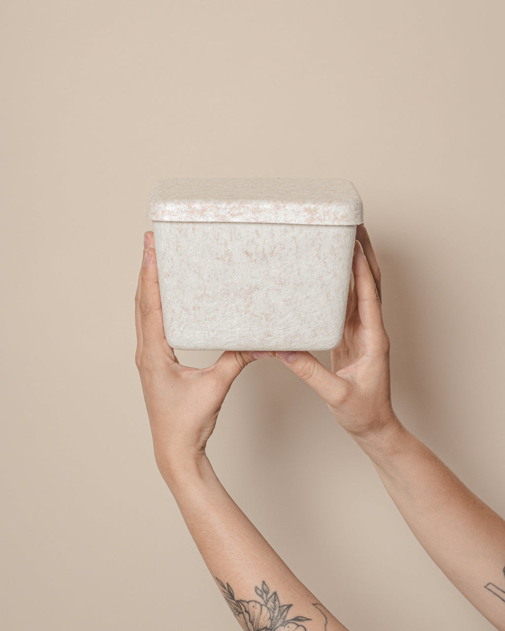 The Sculpted Bin - Petite with Lid | Set of 3 – SortJoy, view 5