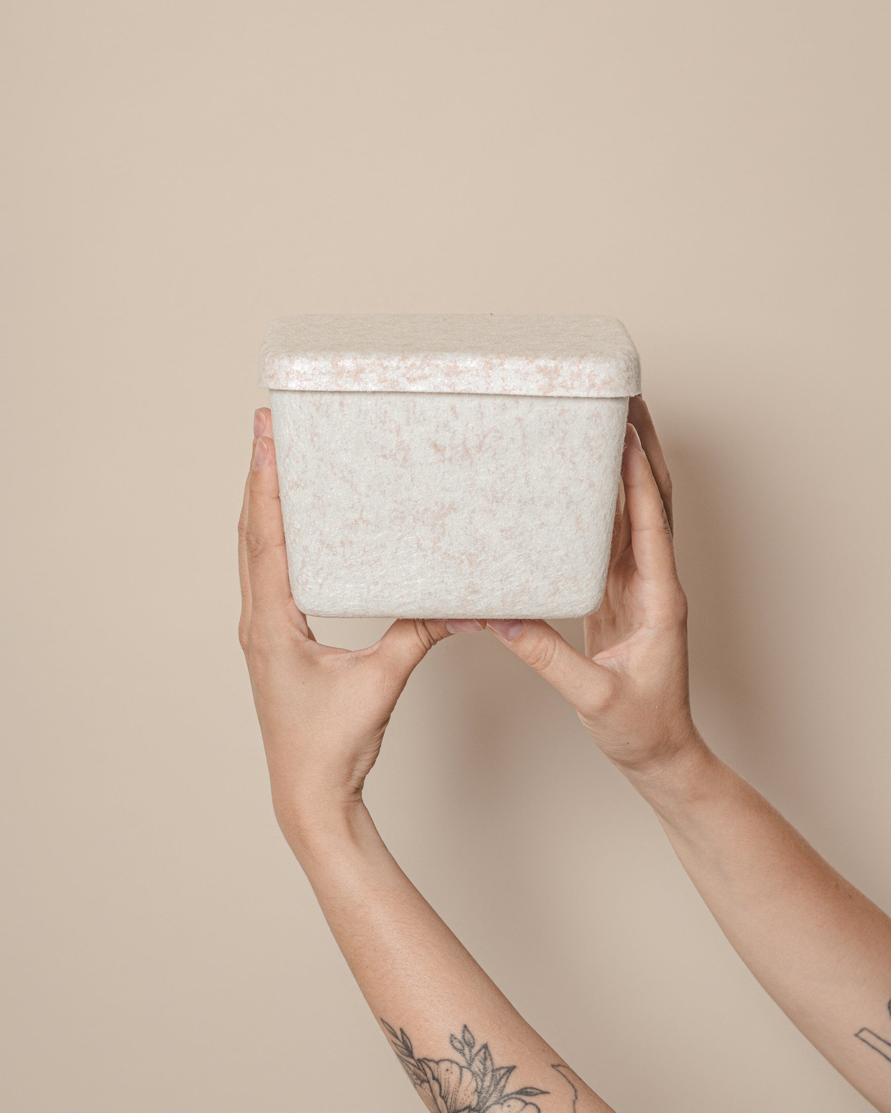The Sculpted Bin - Petite with Lid | Set of 3 – SortJoy, view 5