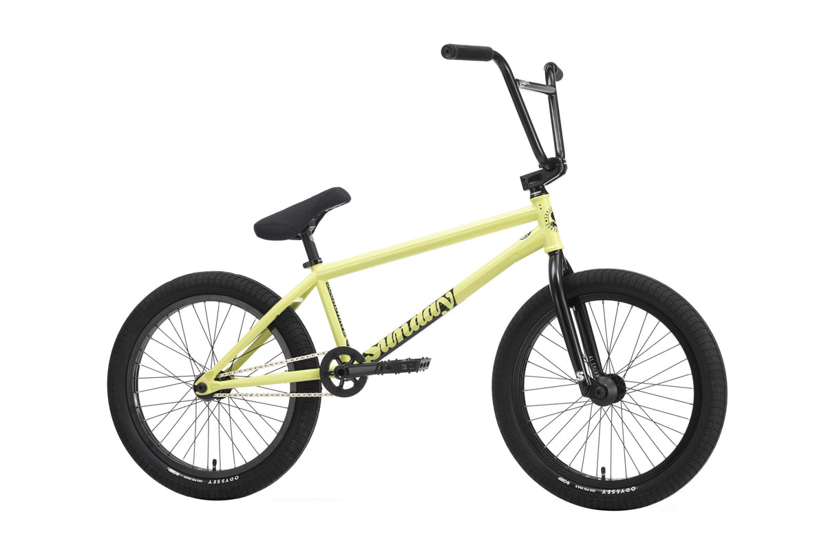 Sunday Soundwave Special (FC) 21″ Complete BMX Bike - Gloss Notepad Yellow (RHD) by Skates USA