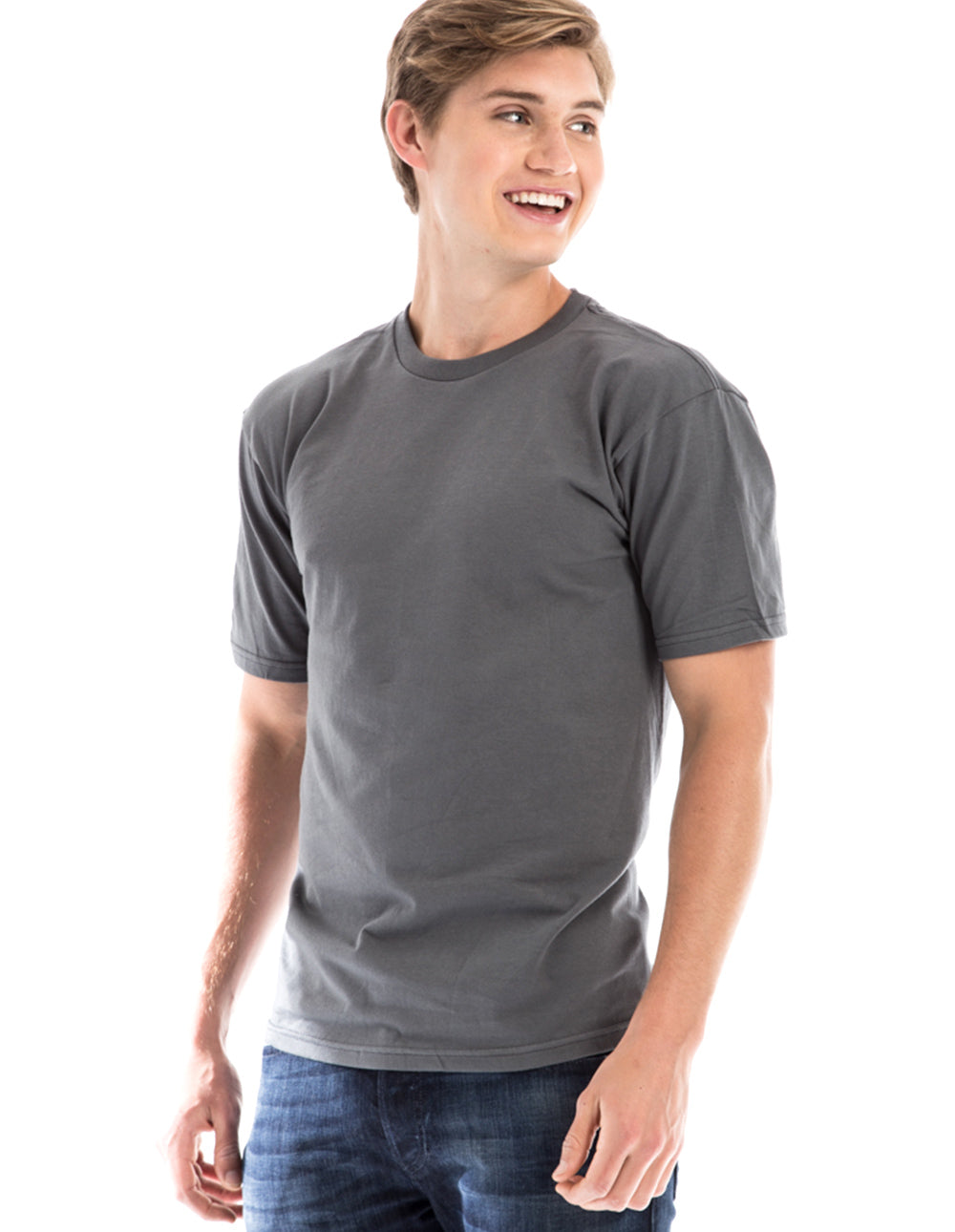 Retro Ring-Spun Crew Neck T-Shirt 2100 – SpectraUSA, view 4
