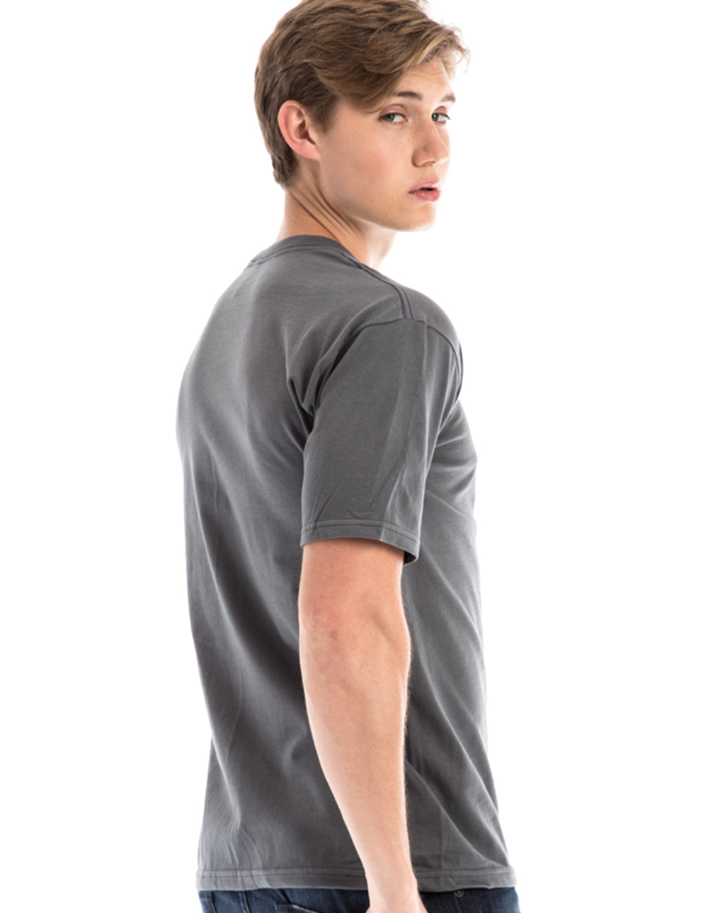 Retro Ring-Spun Crew Neck T-Shirt 2100 – SpectraUSA, view 5