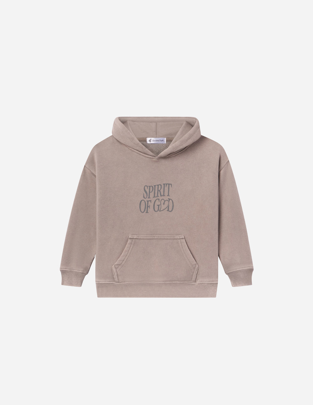 Elevated Faith Spirit of God Kids Hoodie — comparison shot
