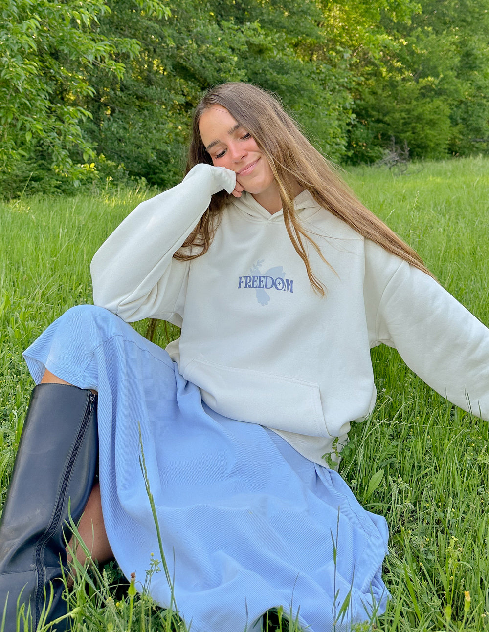 Elevated Faith Spirit of the Lord Unisex Hoodie — packaging