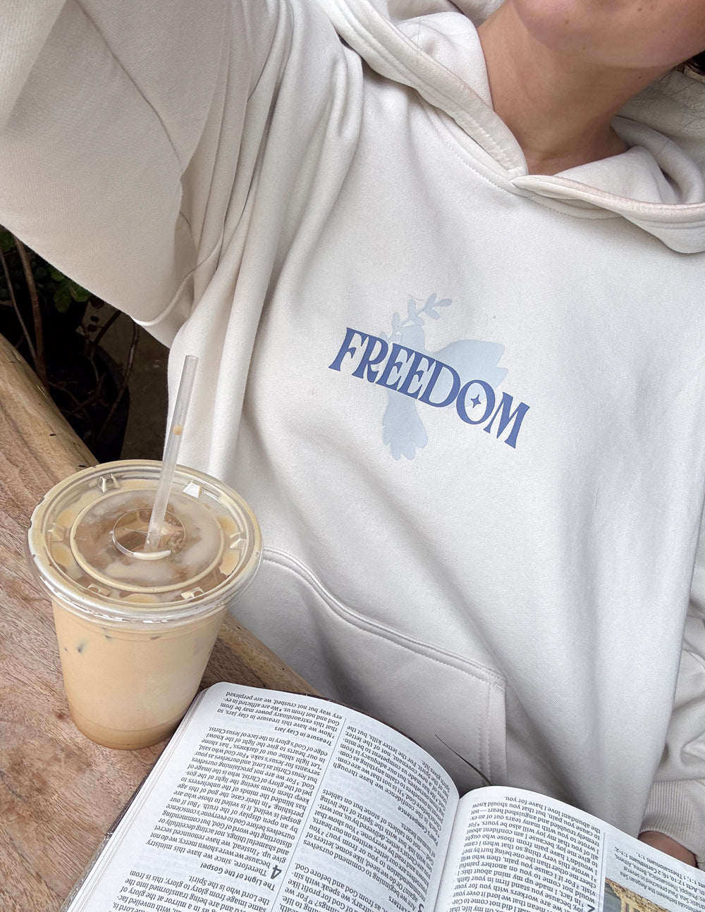 Elevated Faith Spirit of the Lord Unisex Hoodie — color detail