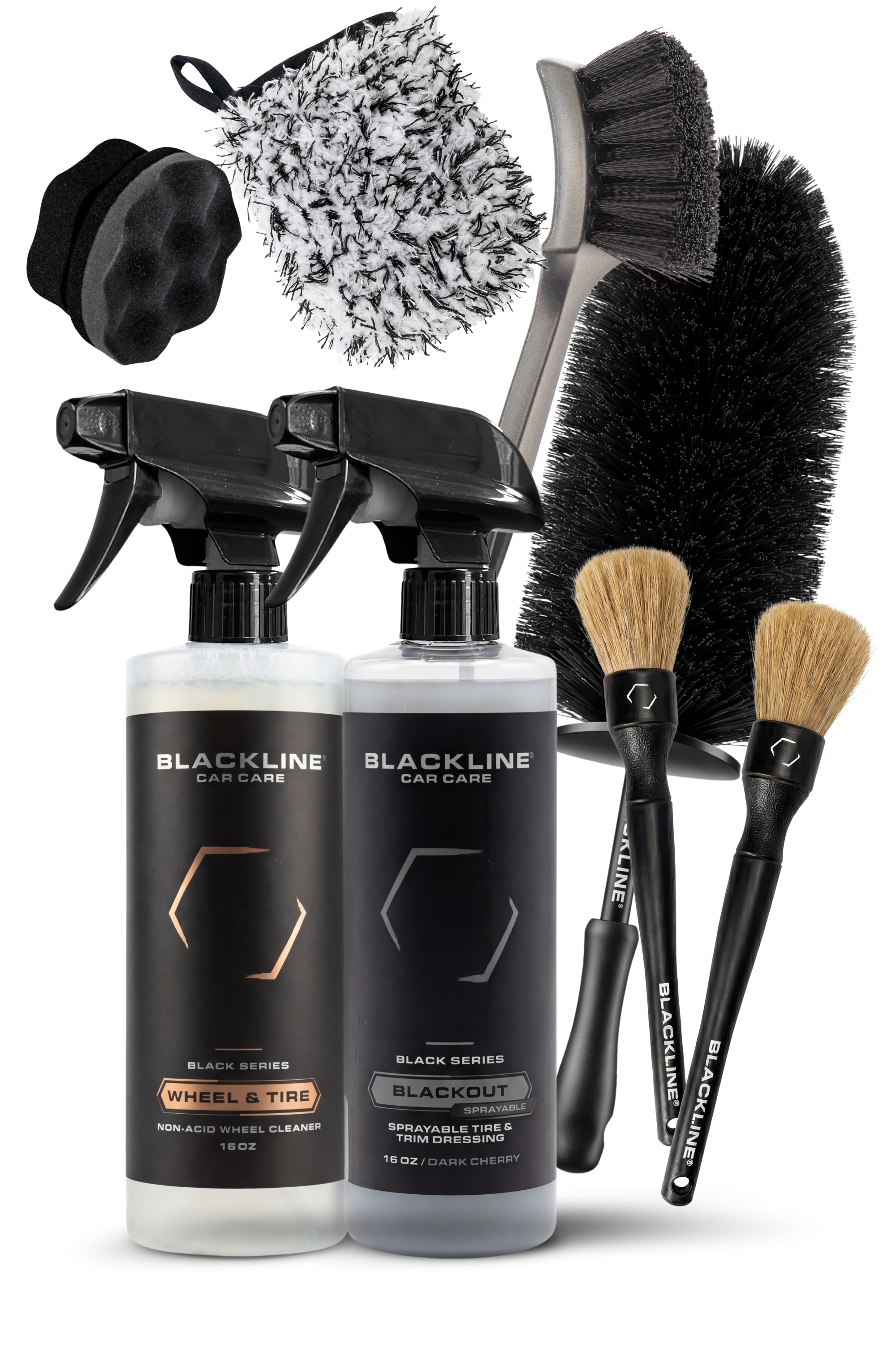 BLACKLINE® BLACKOUT TRIM & TIRE DRESSING – Blackline Car Care, view 15