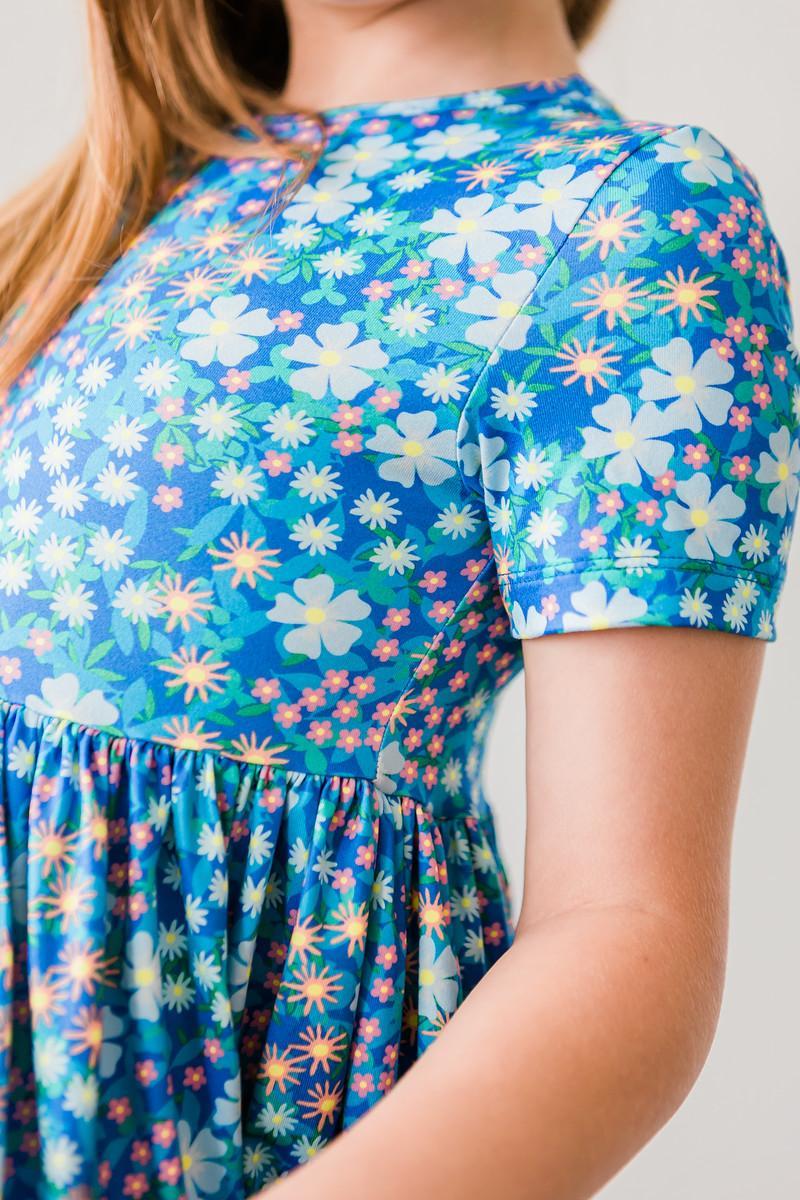 Mila & Rose ® Spring Fling S/S Pocket Twirl Dress — lifestyle context