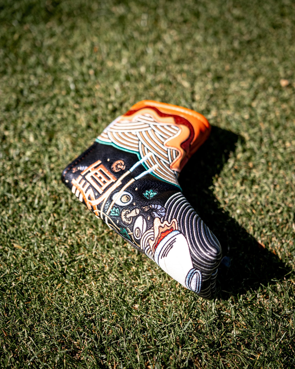 Pins and Aces Ramen - Blade Putter Cover — lifestyle context
