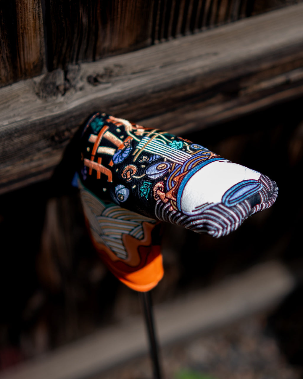Pins and Aces Ramen - Blade Putter Cover — comparison shot