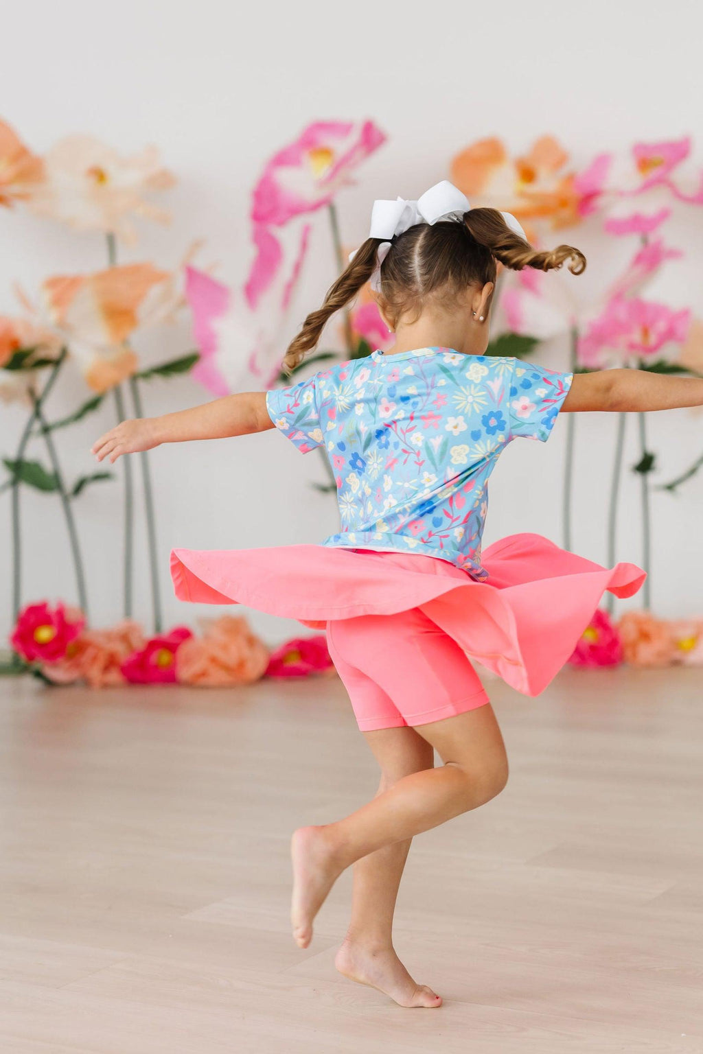 Mila & Rose ® Springtime Splendor Ruffle Pocket Tee — alternative angle
