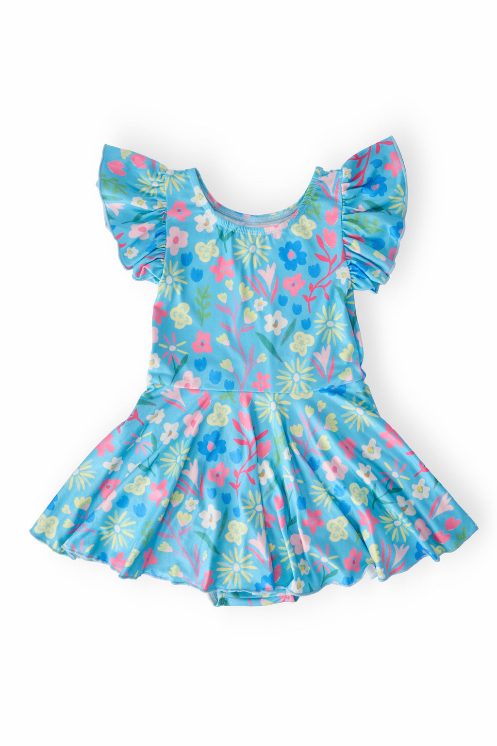 Mila & Rose ® Springtime Splendor S/S Twirl Leotard — main product shot