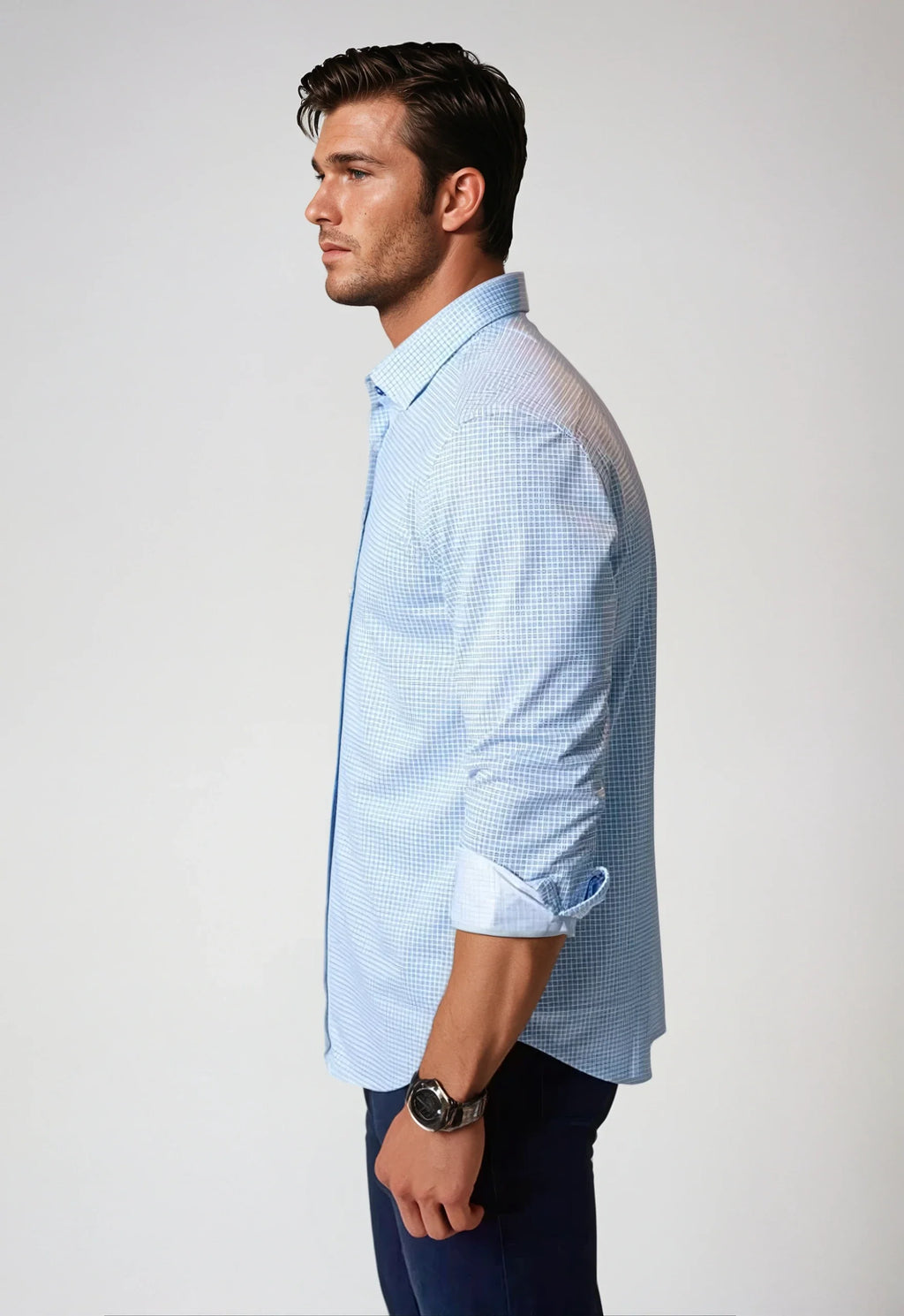 Buki Square Up Long Sleeve Tech Shirt — back view