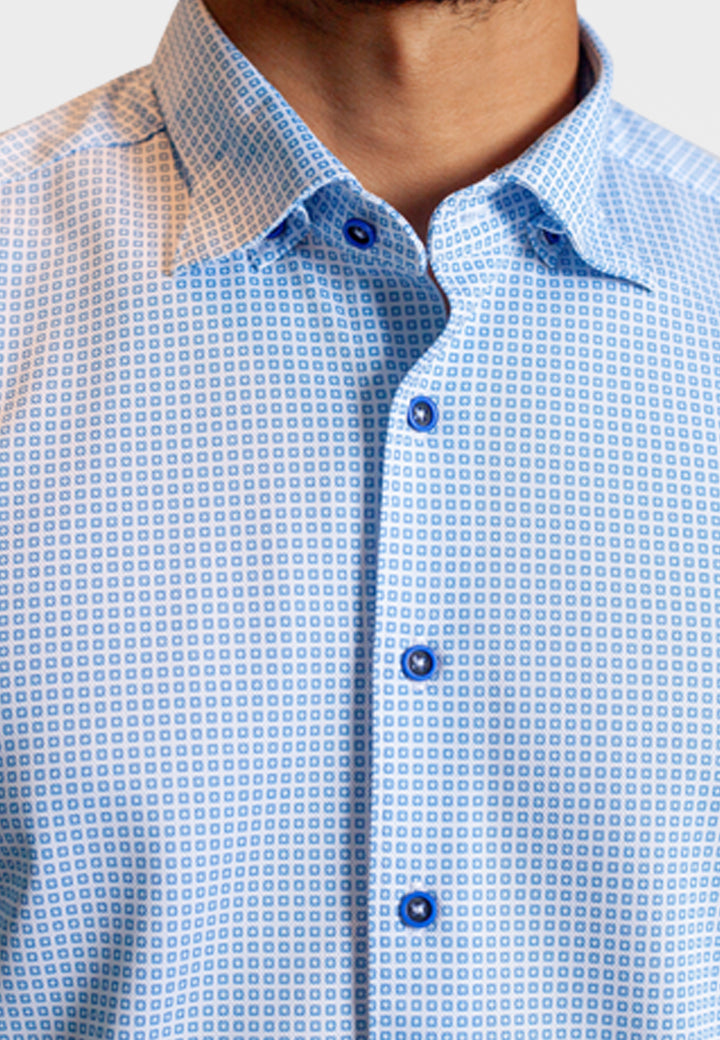 Buki Square Up Long Sleeve Tech Shirt — detail close-up