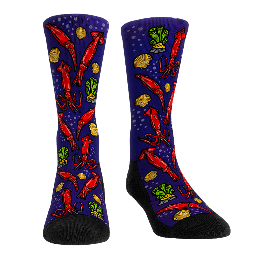 Rock 'Em Socks Rock 'Em Socks Squid All-Over — main product shot