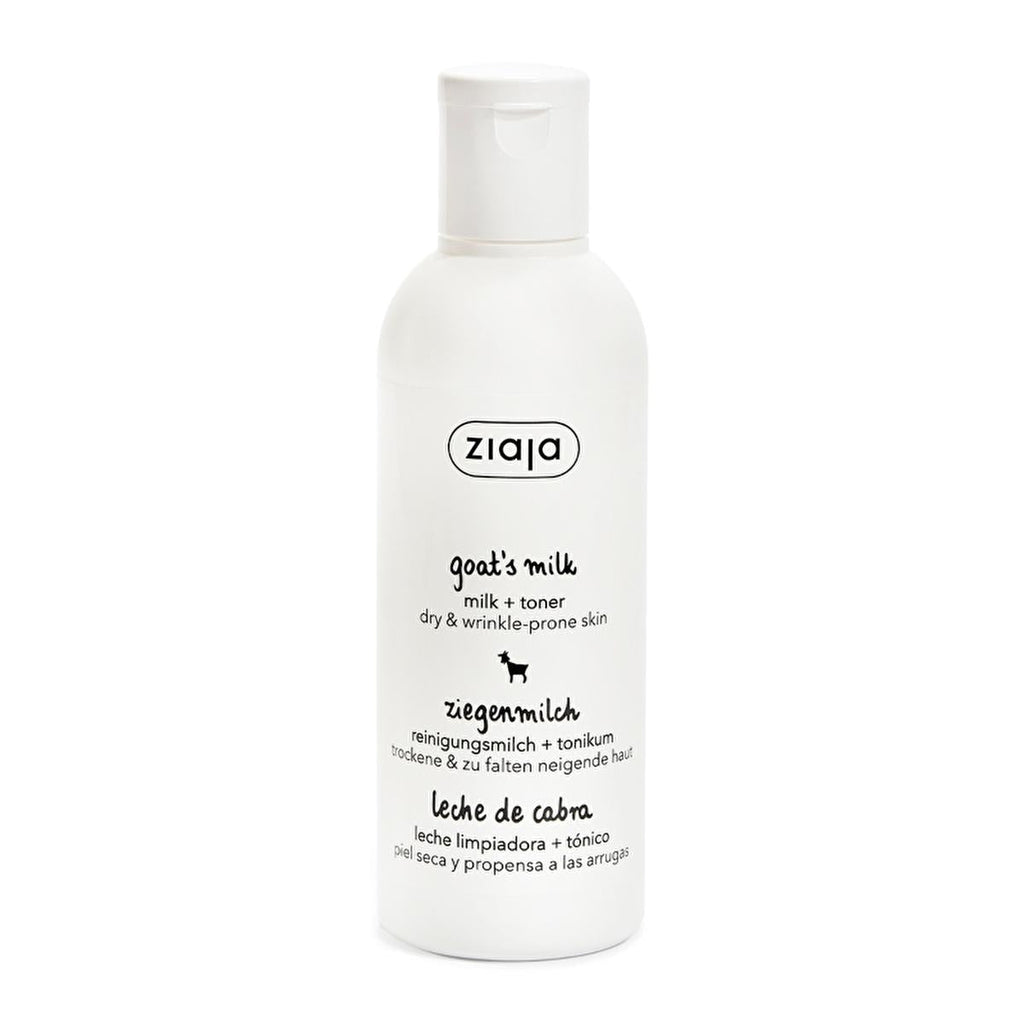 Ziaja Goat Milk Toner and Milk Cleanser - Gentle Skincare for Dry and Normal Skin