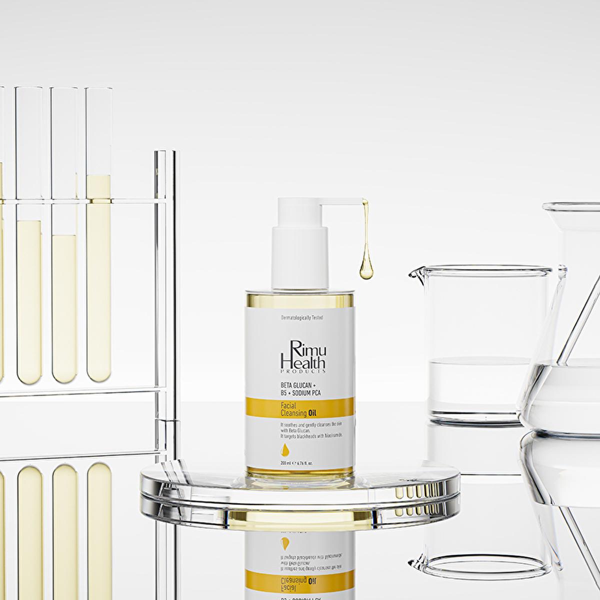 Rimu Health Facial Cleansing Oil: Blackhead & Acne Treatment, Soothing Beta Glucan Formula, Deep Pore Cleansing for All Skin Types