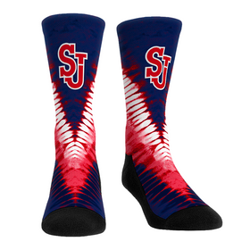 Rock 'Em Socks St. John's Red Storm - V Shape Tie Dye