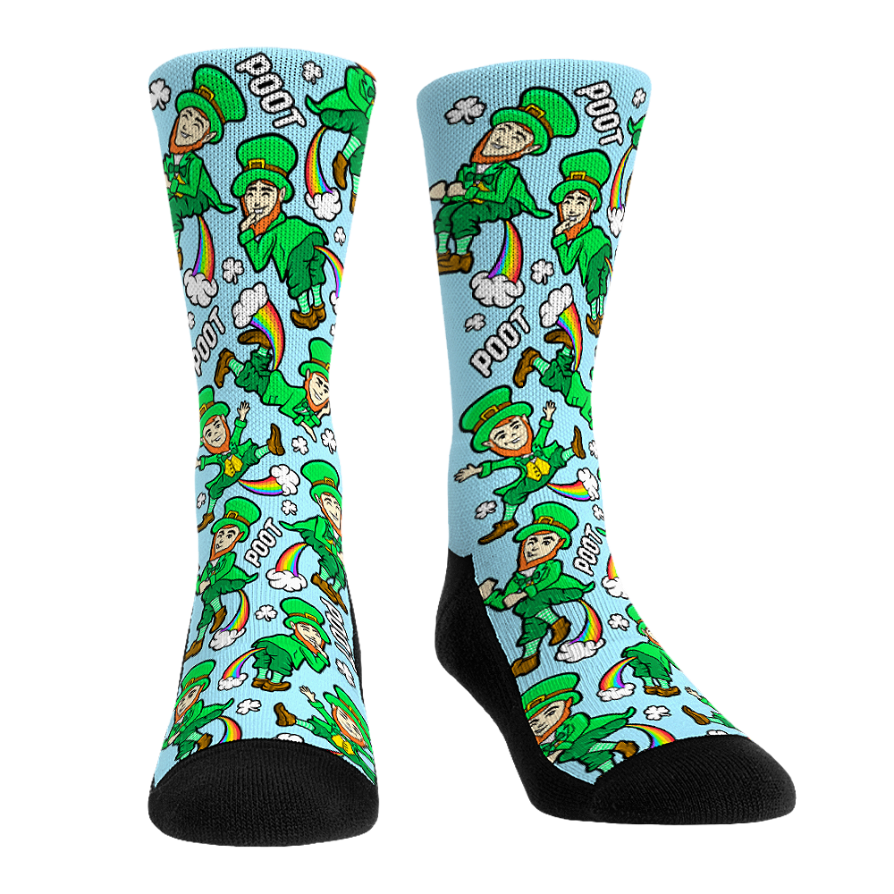 Rock 'Em Socks Rock 'Em Socks St. Patrick's Day - Leprechaun Poot — main product shot