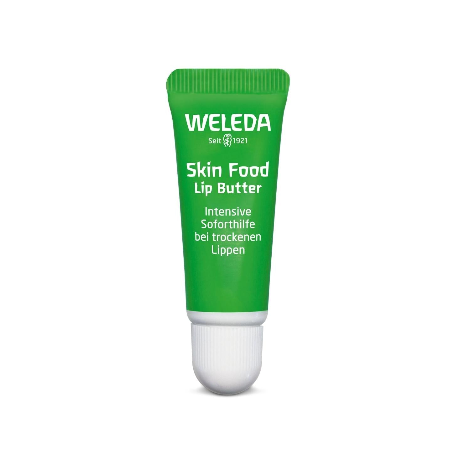Weleda Skin Food Lip Butter - Natural, Nourishing Lip Balm for Dry, Chapped Lips (8 ml)