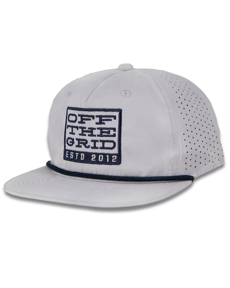 Off The Grid Surplus Stacking Hat — detail close-up