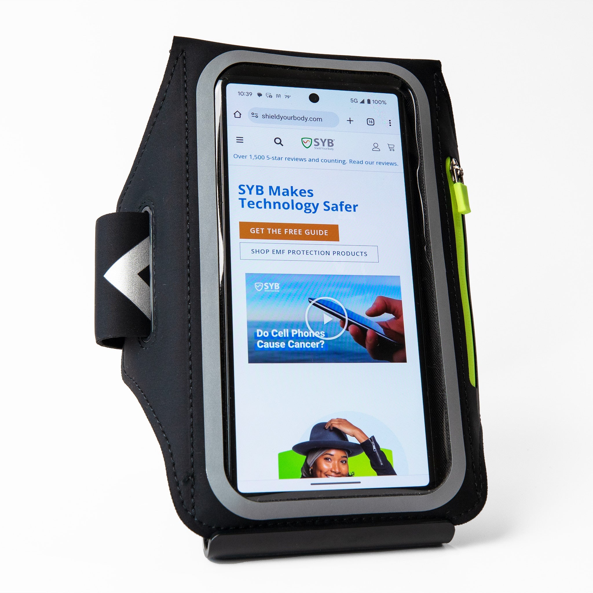 SYB Arm Band Phone Pouch – Shield Your Body