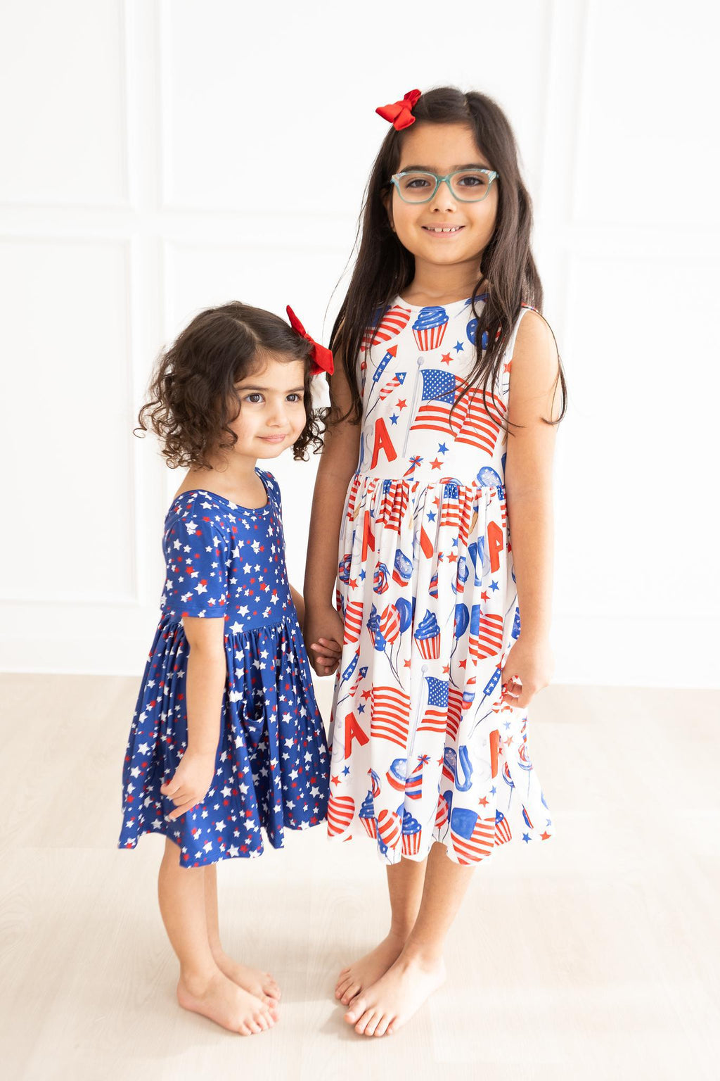 Mila & Rose ® Star Bright S/S Pocket Twirl Dress — alternative angle