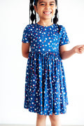 Mila & Rose ® Star Bright S/S Pocket Twirl Dress — main product shot