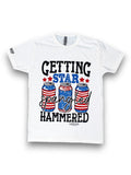 Luckless Outfitters Star Spangled Hammered Tee — main product shot