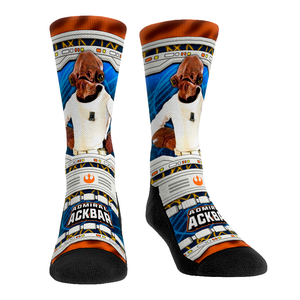 Rock 'Em Socks Rock 'Em Socks Admiral Ackbar - Hero Pose — main product shot