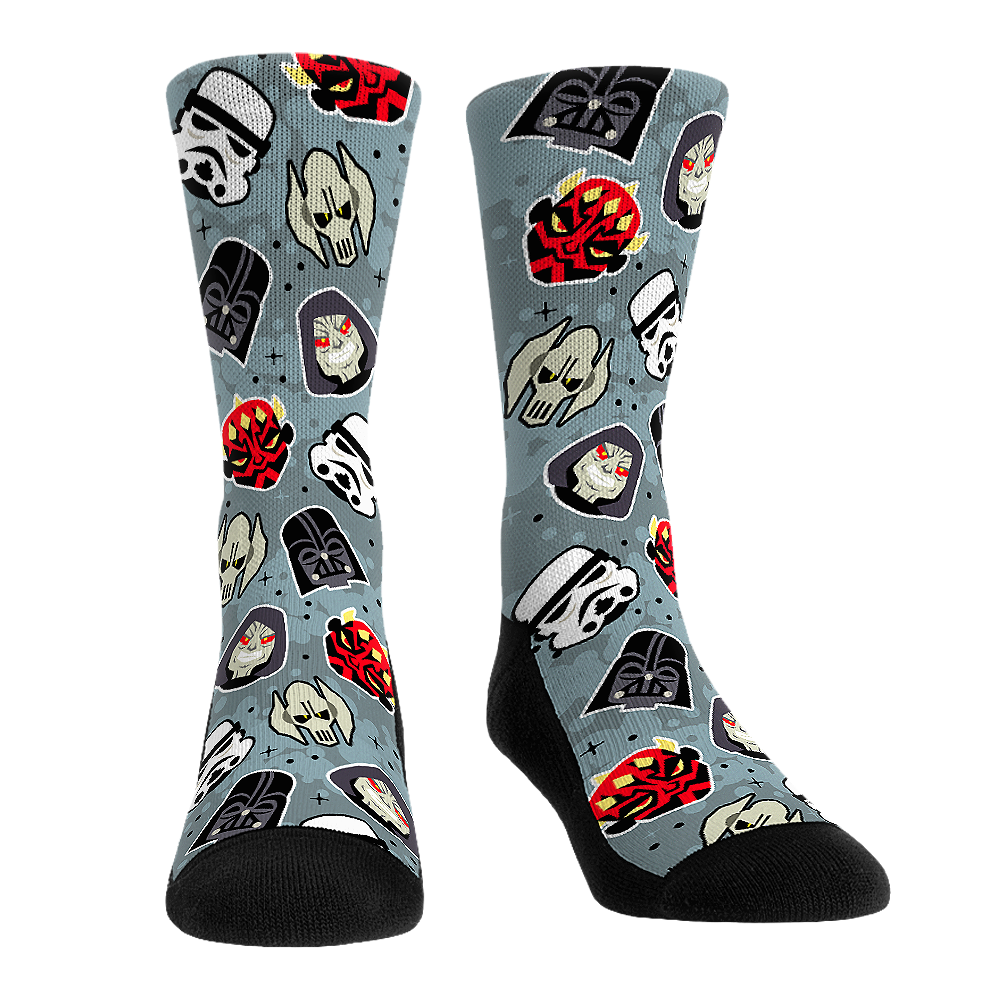 Rock 'Em Socks Rock 'Em Socks Dark Side - Chibi All-Over — main product shot