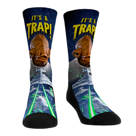 Rock 'Em Socks Star Wars - It's A Trap!