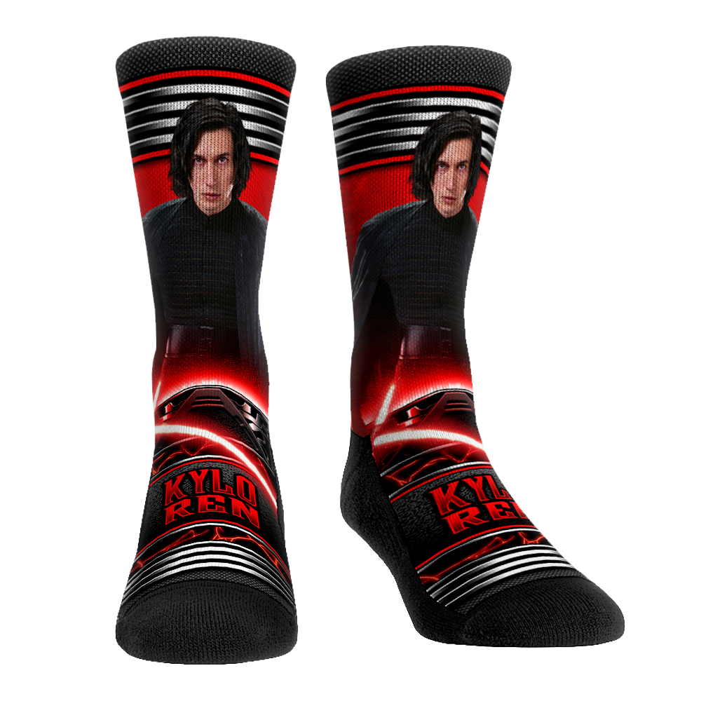 Rock 'Em Socks Rock 'Em Socks Kylo Ren - Villain Pose (No Mask) — main product shot