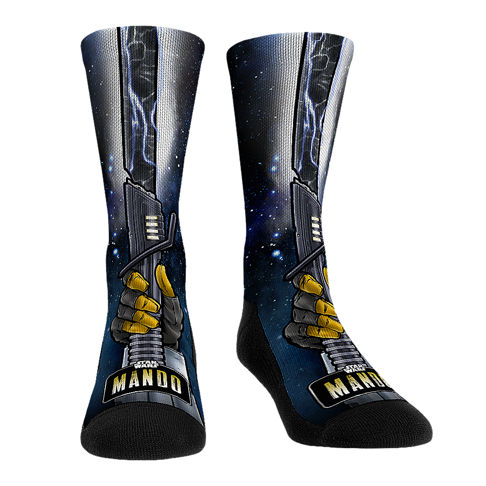 Rock 'Em Socks Rock 'Em Socks Mando - Lightsaber Rise — main product shot