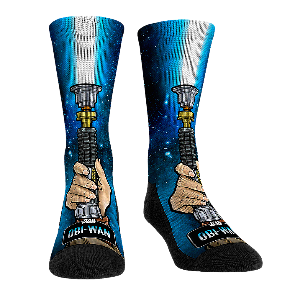 Rock 'Em Socks Rock 'Em Socks Obi-Wan Kenobi - Lightsaber Rise — main product shot