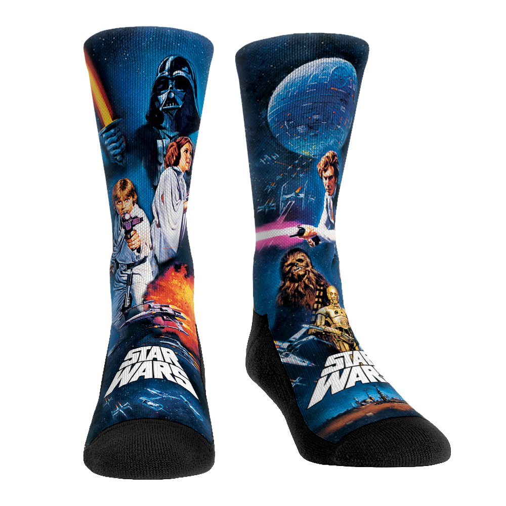 Rock 'Em Socks Rock 'Em Socks Star Wars - Poster Series - A New Hope — main product shot