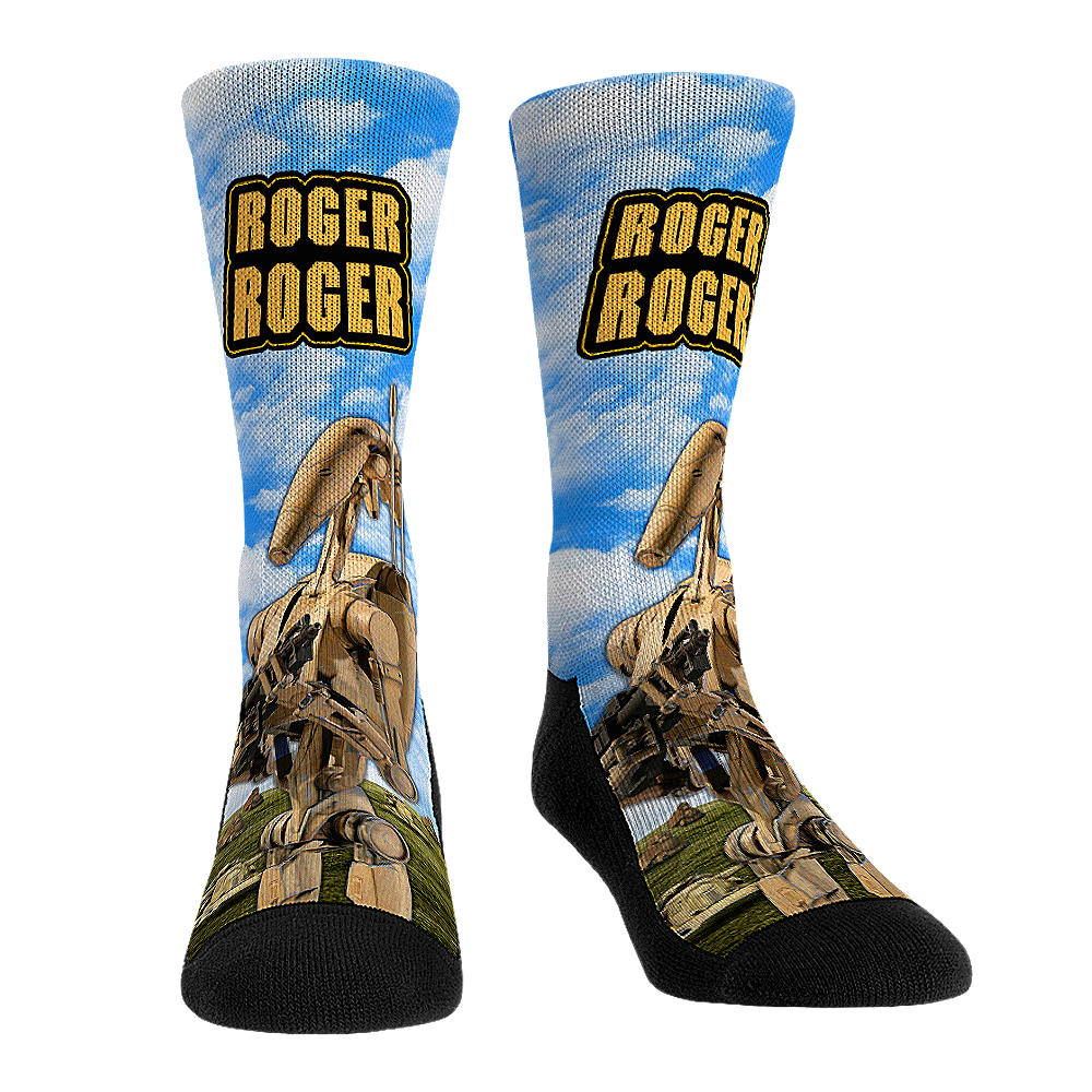 Rock 'Em Socks Rock 'Em Socks Star Wars - Roger Roger — main product shot