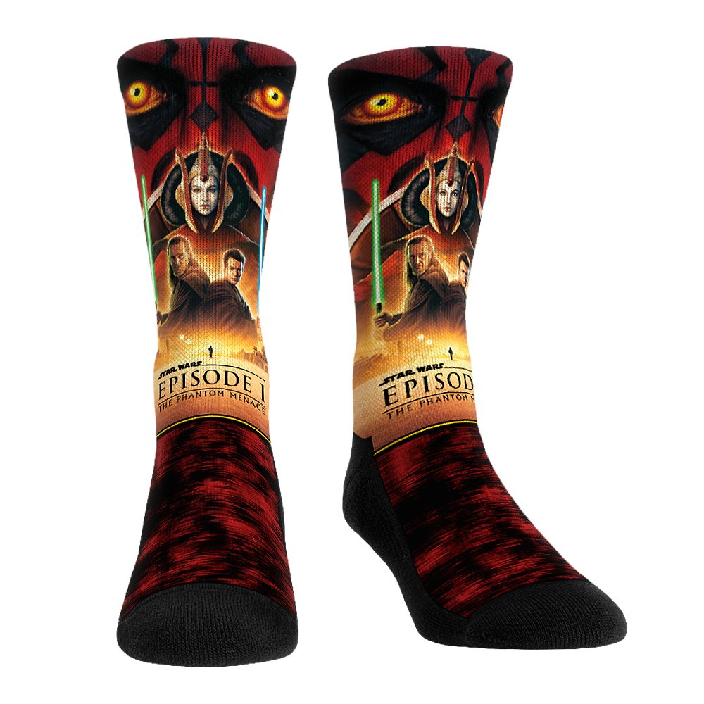Rock 'Em Socks Star Wars - The Phantom Menace - Poster (25th Anniversary) — main product shot