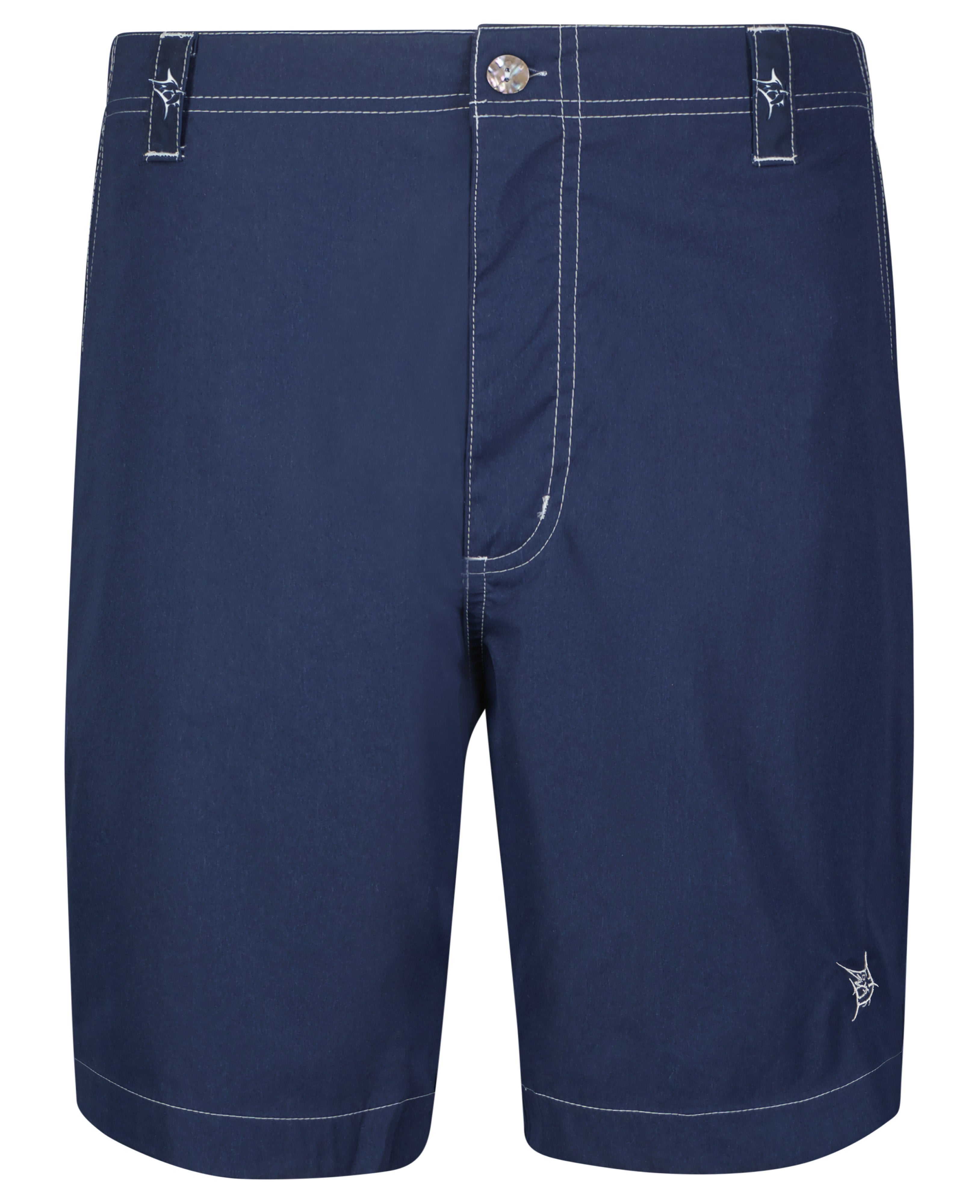 White Water Life Starboard Shorts — construction detail
