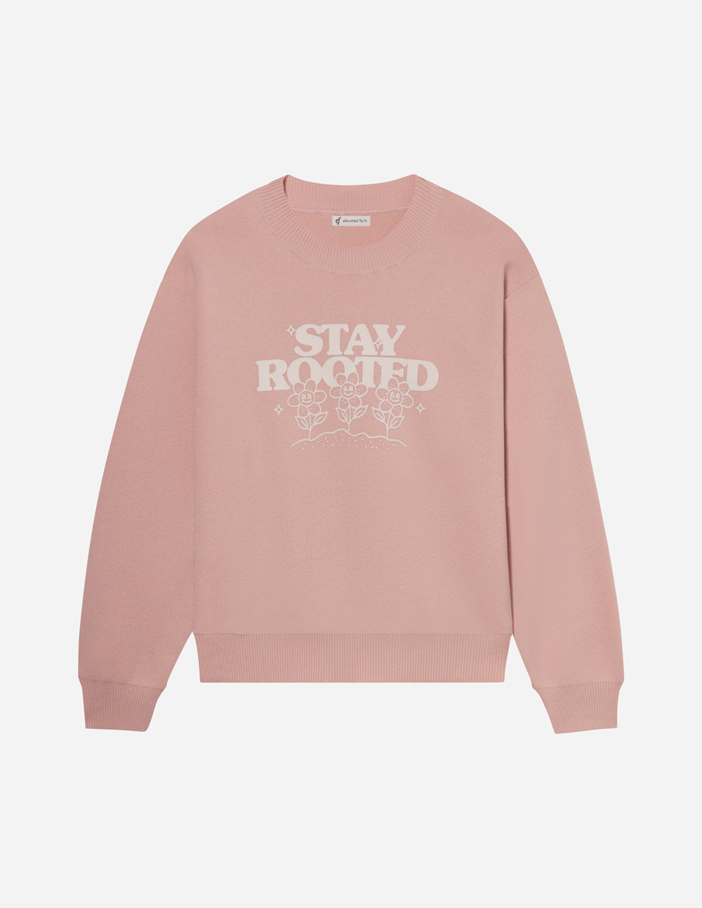 Elevated Faith Stay Rooted Knit Sweater — detail shot 8