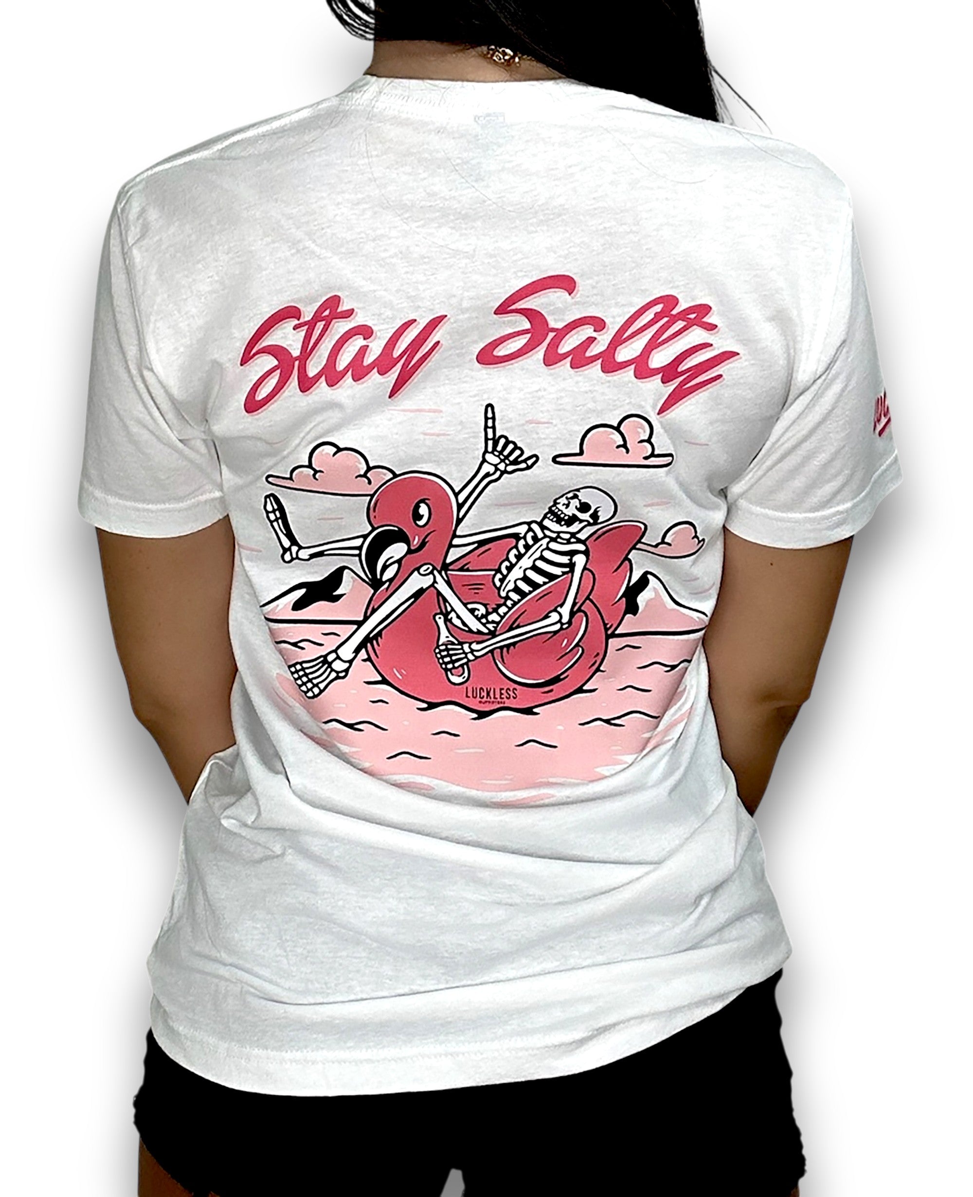 Luckless Outfitters Stay Salty Tee — lifestyle context