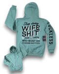 Luckless Outfitters Stop Doing Wife Shit Hoodie — main product shot