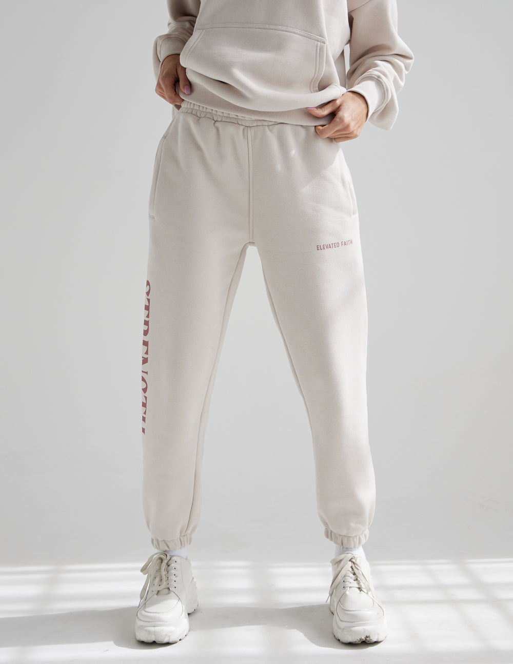 Elevated Faith Strength Unisex Sweatpant — detail shot 6